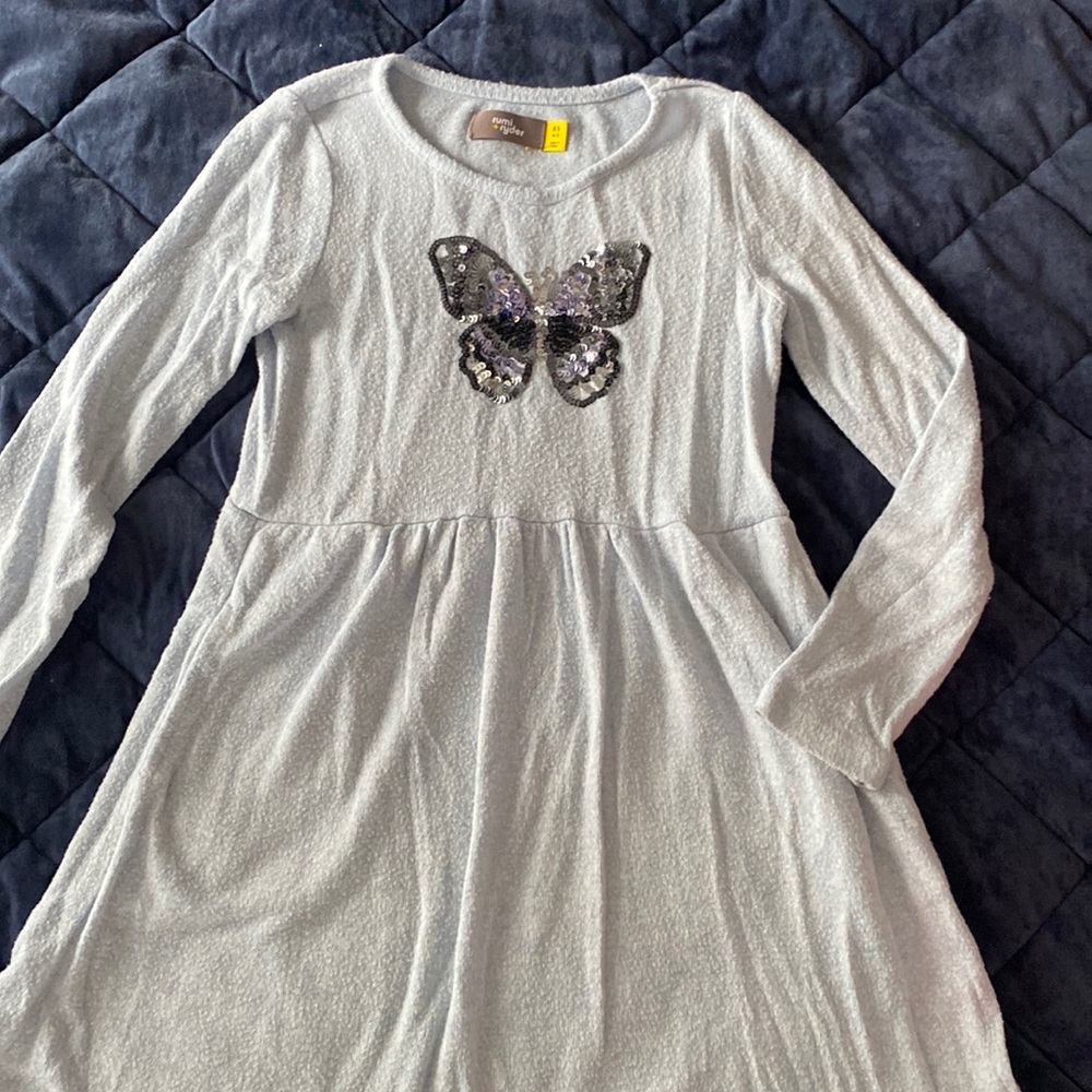 Rumi and Ryder girls knit dress